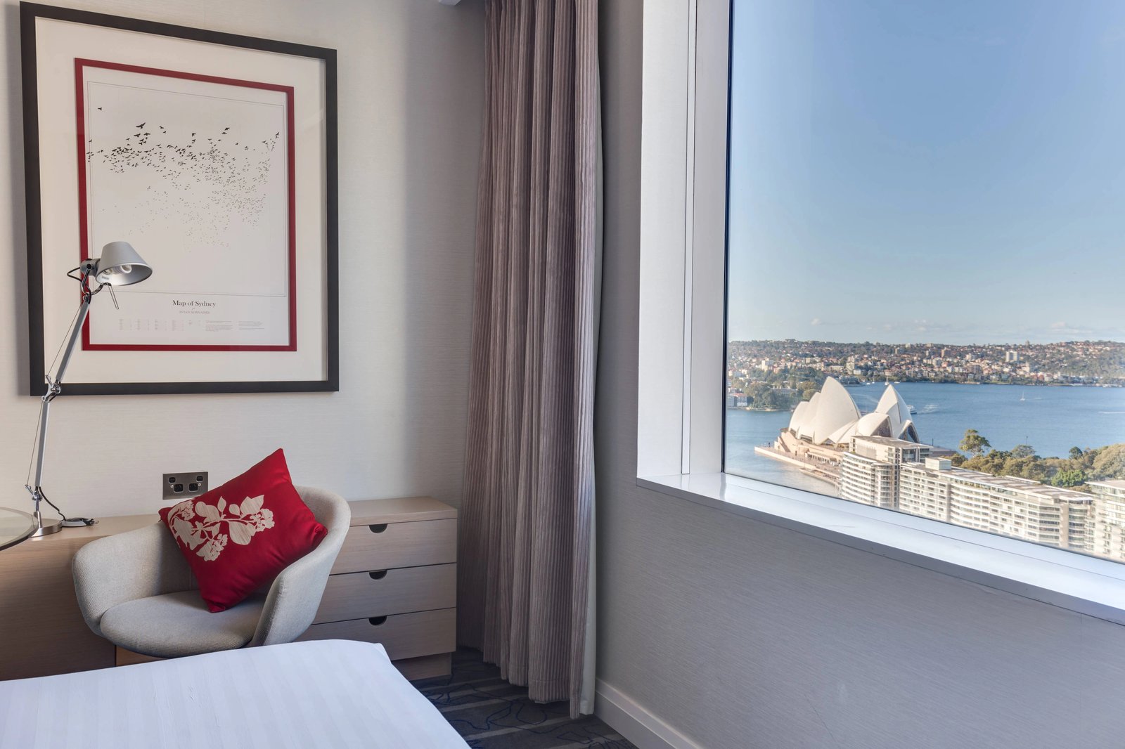 Sydney Harbour Marriott Hotel at Circular Quay — rooms