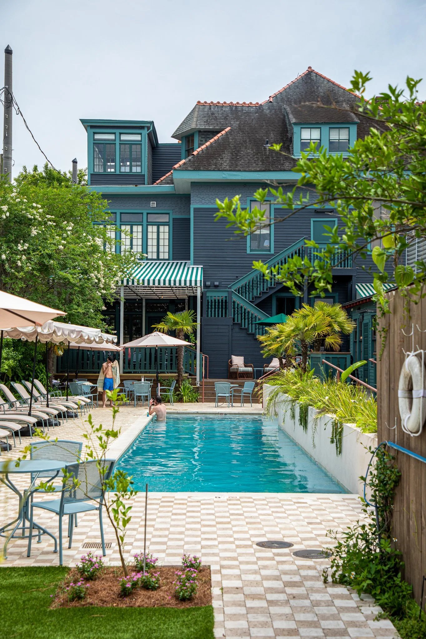 The Chloe, the pool