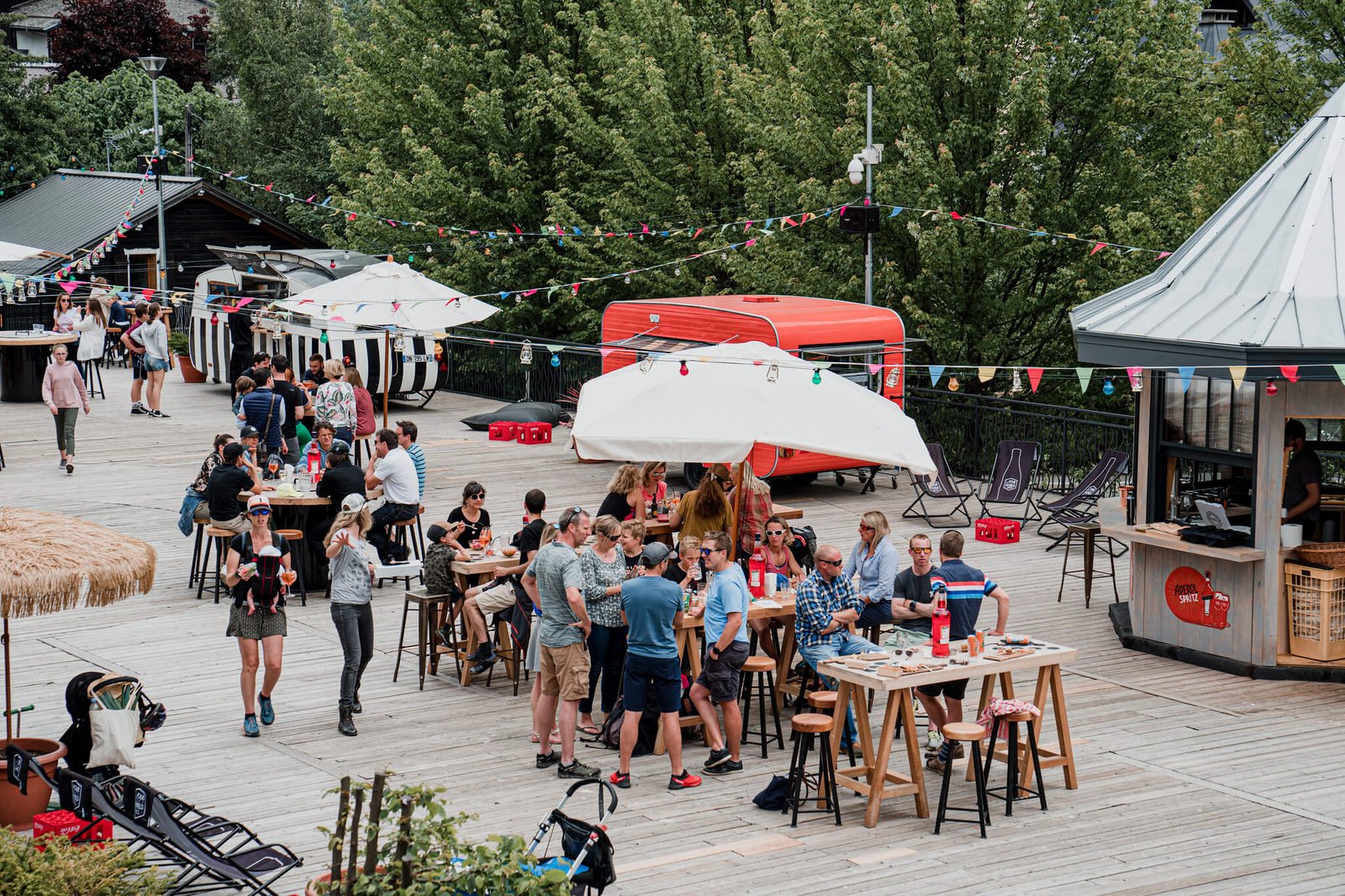 La Folie Douce Hotels Chamonix, at the table