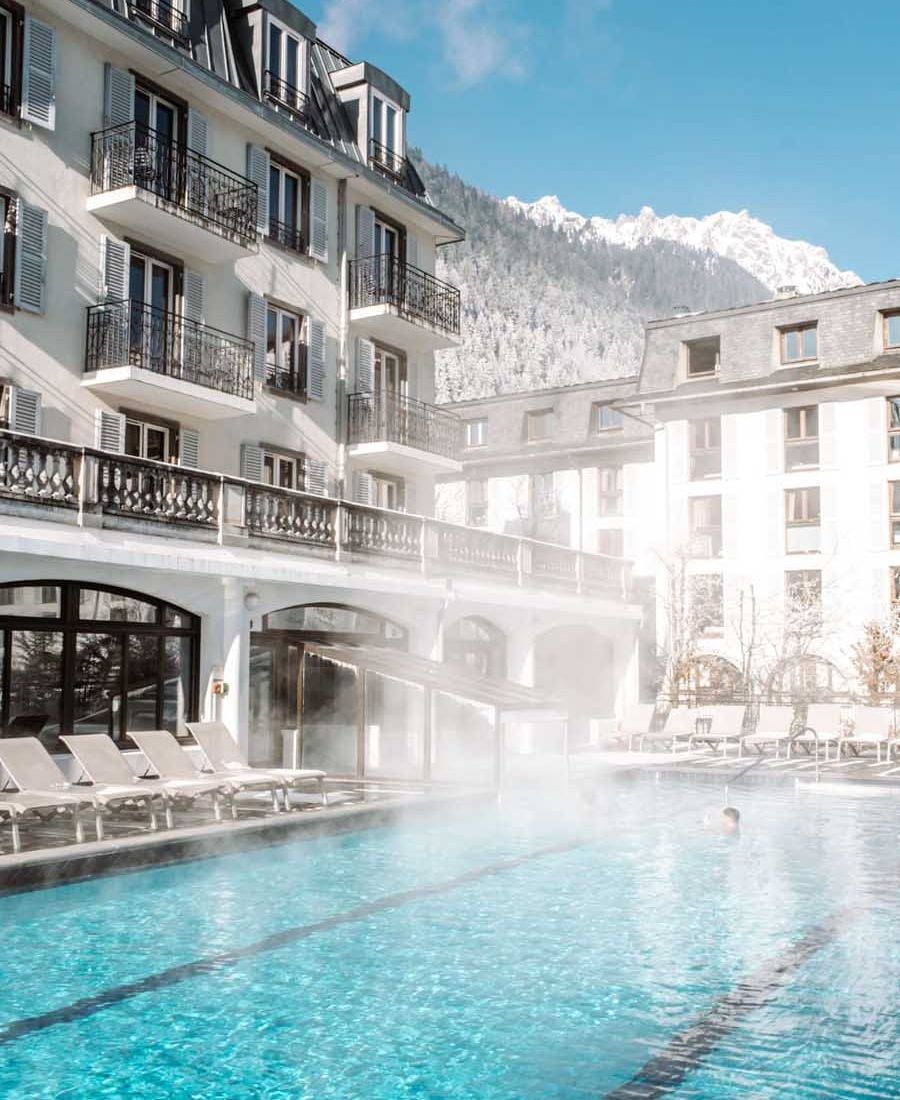 La Folie Douce Hotels Chamonix, the pool