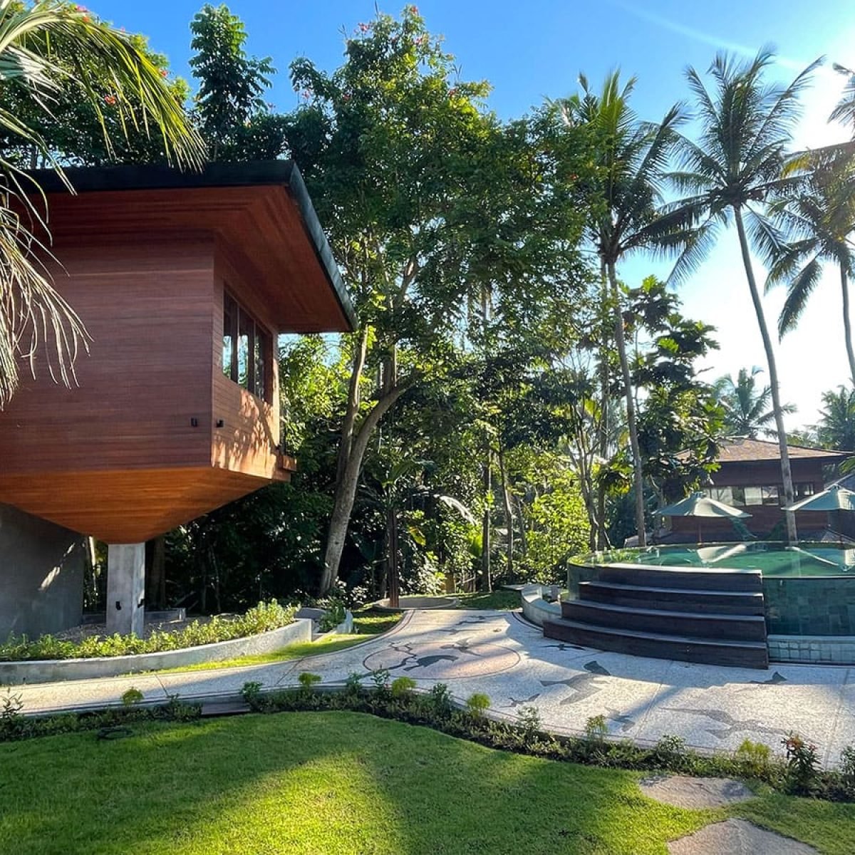 Birdhouses Bali, the pool