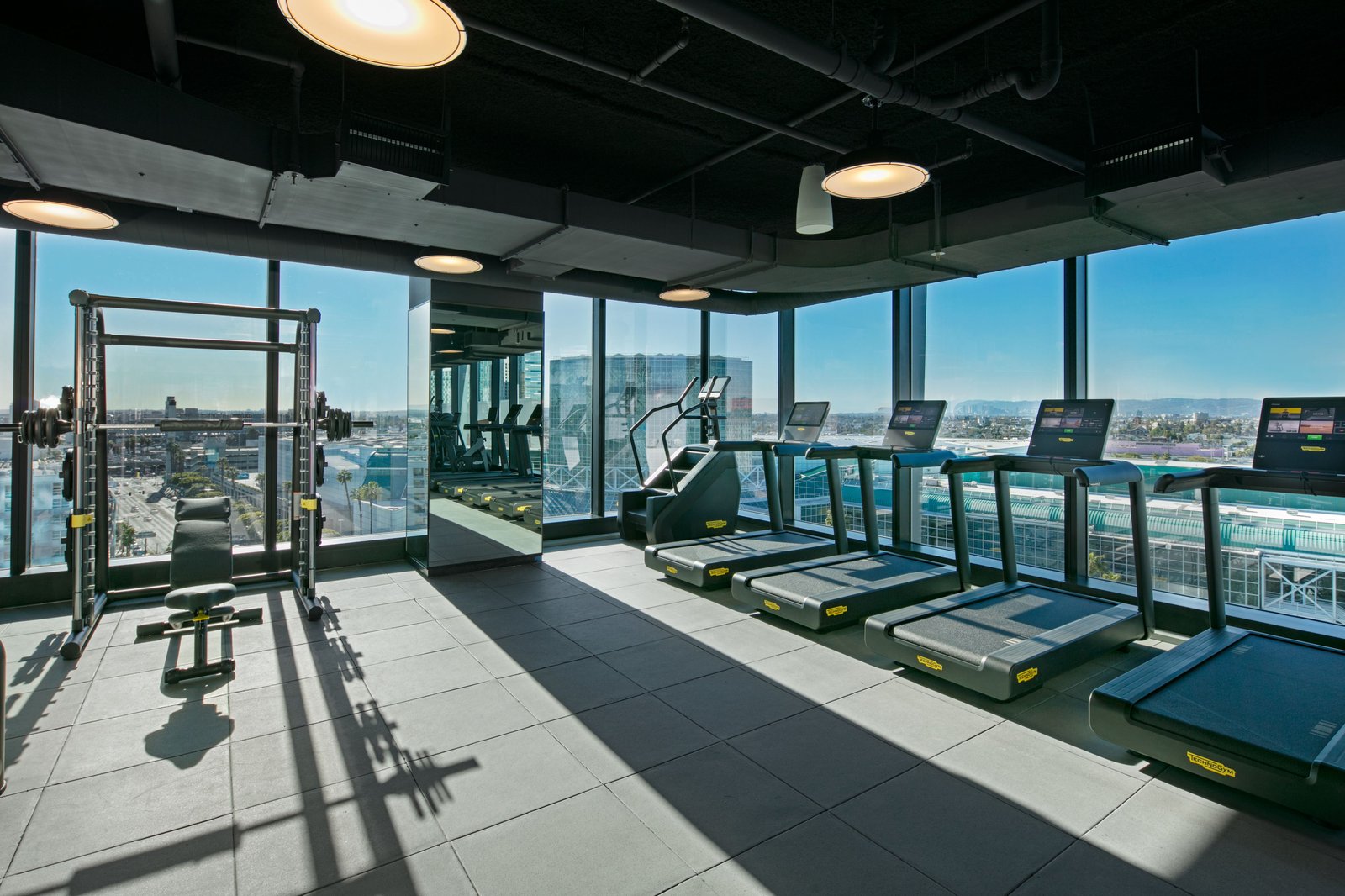 Moxy Downtown Los Angeles, the gym