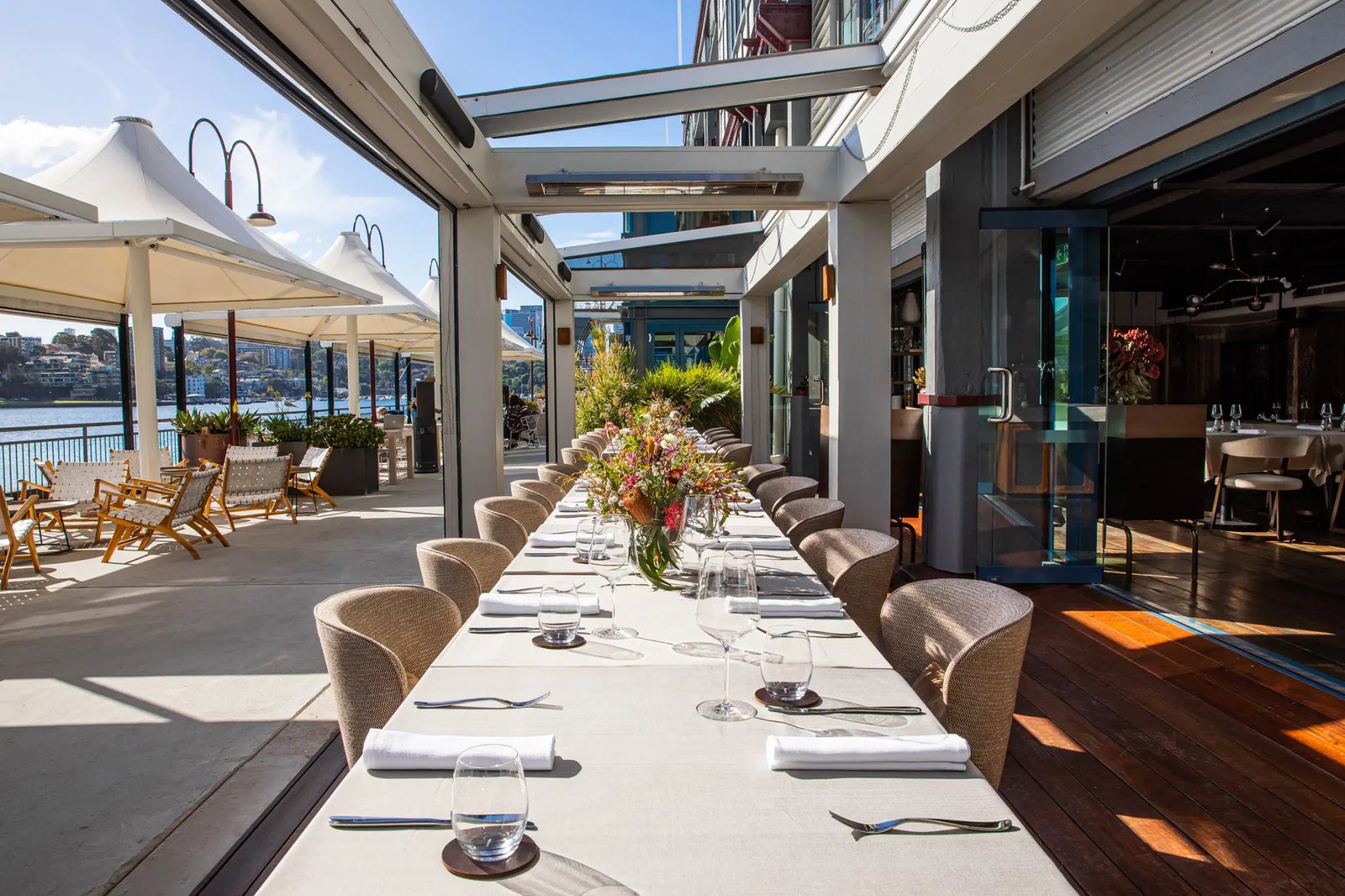 Pier One Sydney Harbour, pier dining