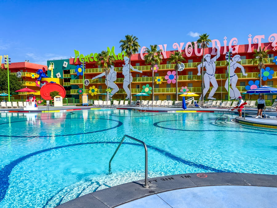 Disney's Pop Century Resort, the pool