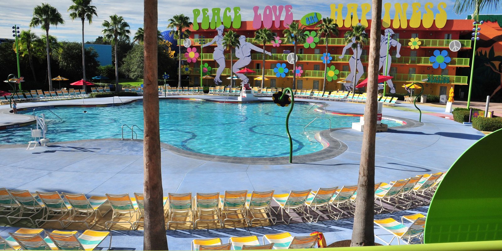 Disney's Pop Century Resort, the pool