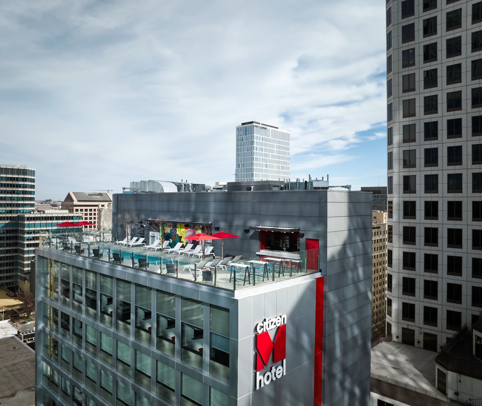 citizenM Austin Downtown, the pool