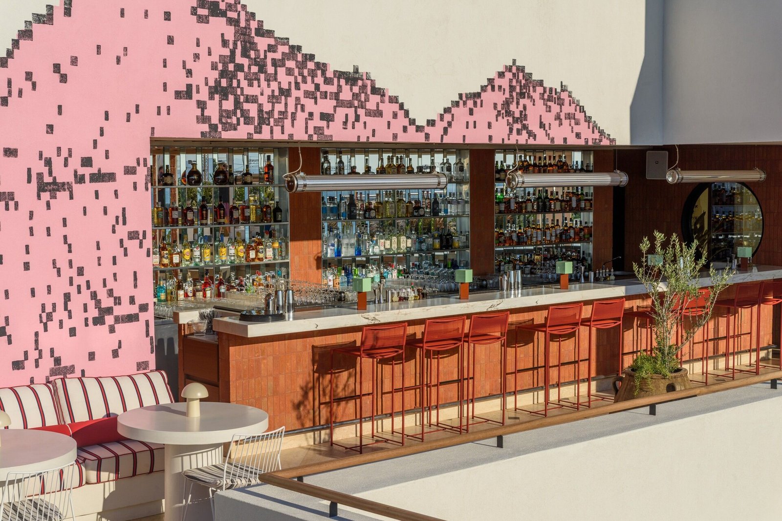 Ace Hotel & Swim Club Athens, sora rooftop restaurant & lounge