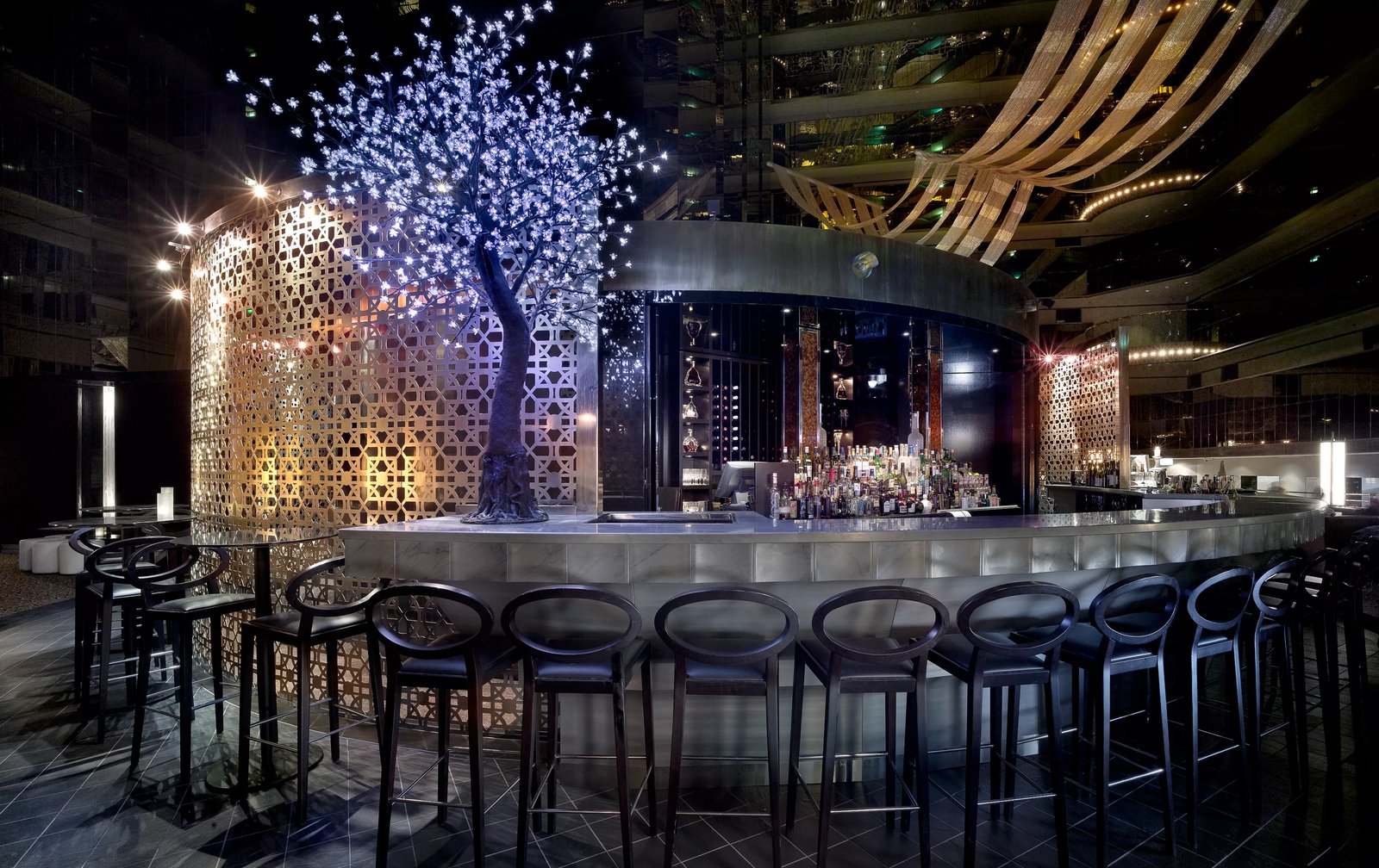 Sofitel Melbourne on Collins, the atrium bar on 35