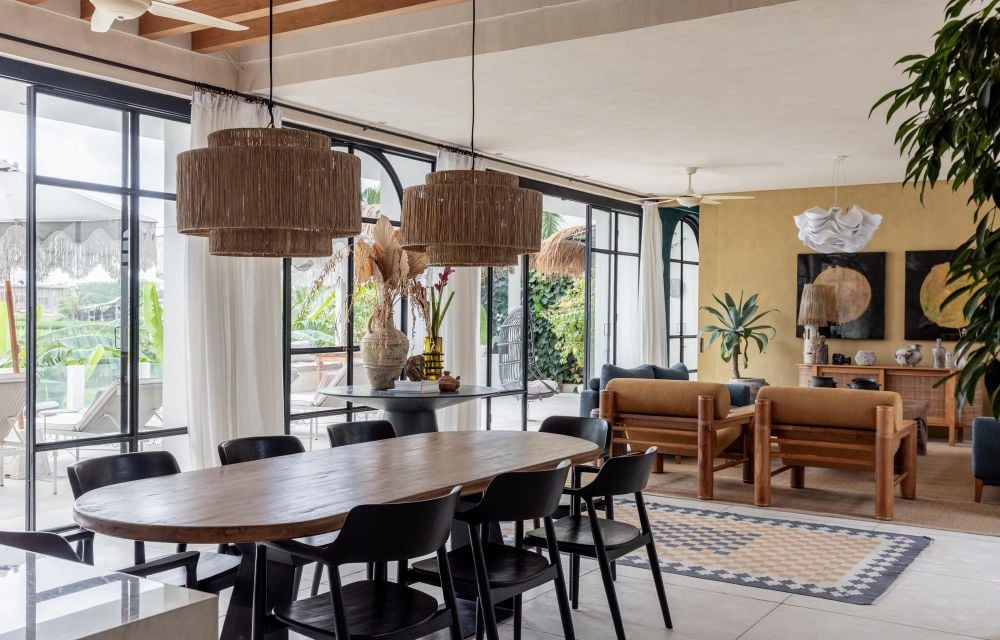 Bi Design House, at the table