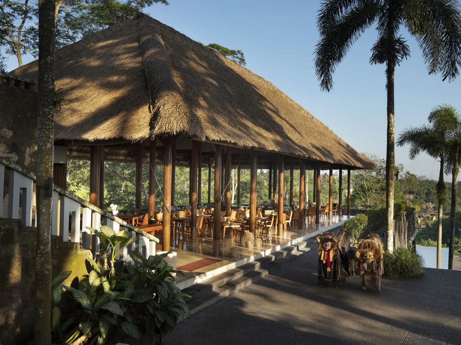 Alila Ubud, plantation restaurant