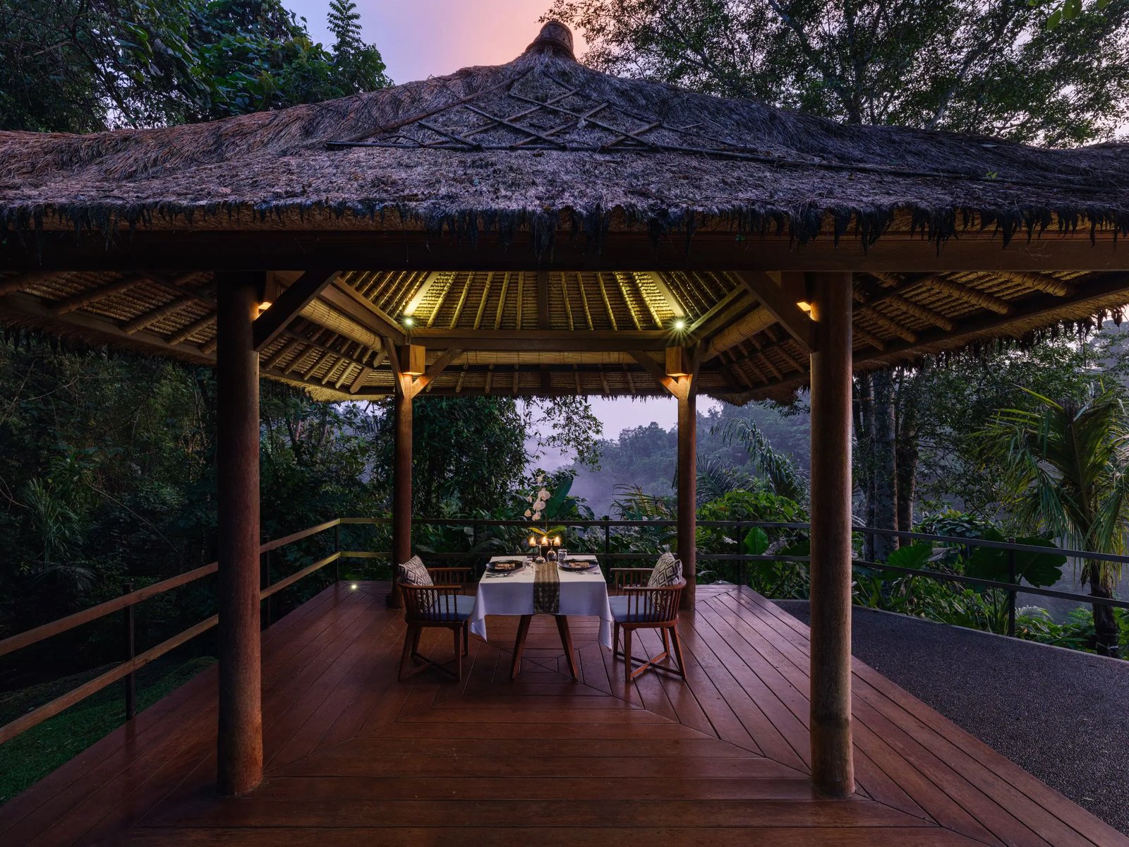 Alila Ubud, plantation restaurant