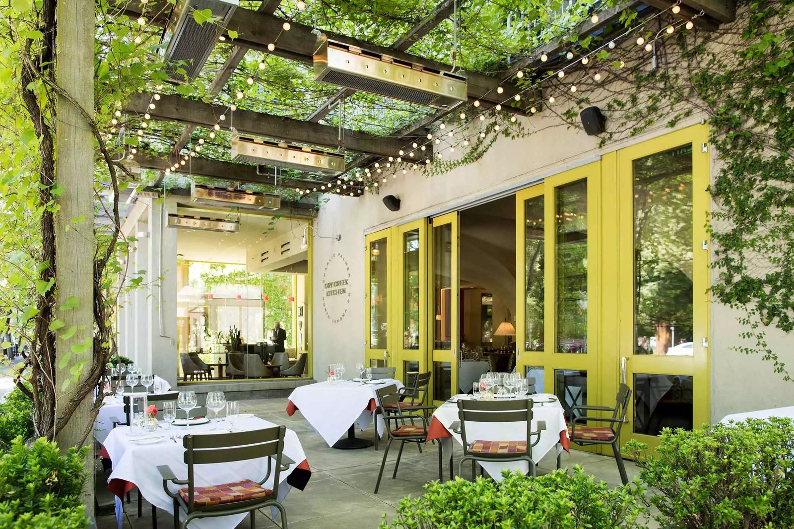 Hotel Healdsburg, at the table