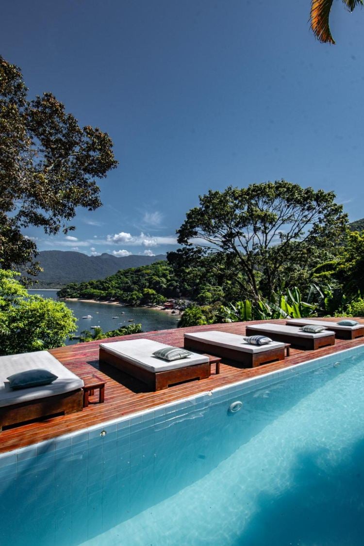Pousada Picinguaba, the pool