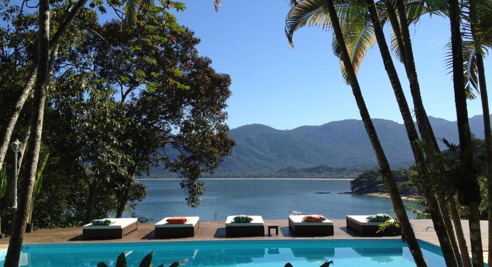 Pousada Picinguaba, the pool