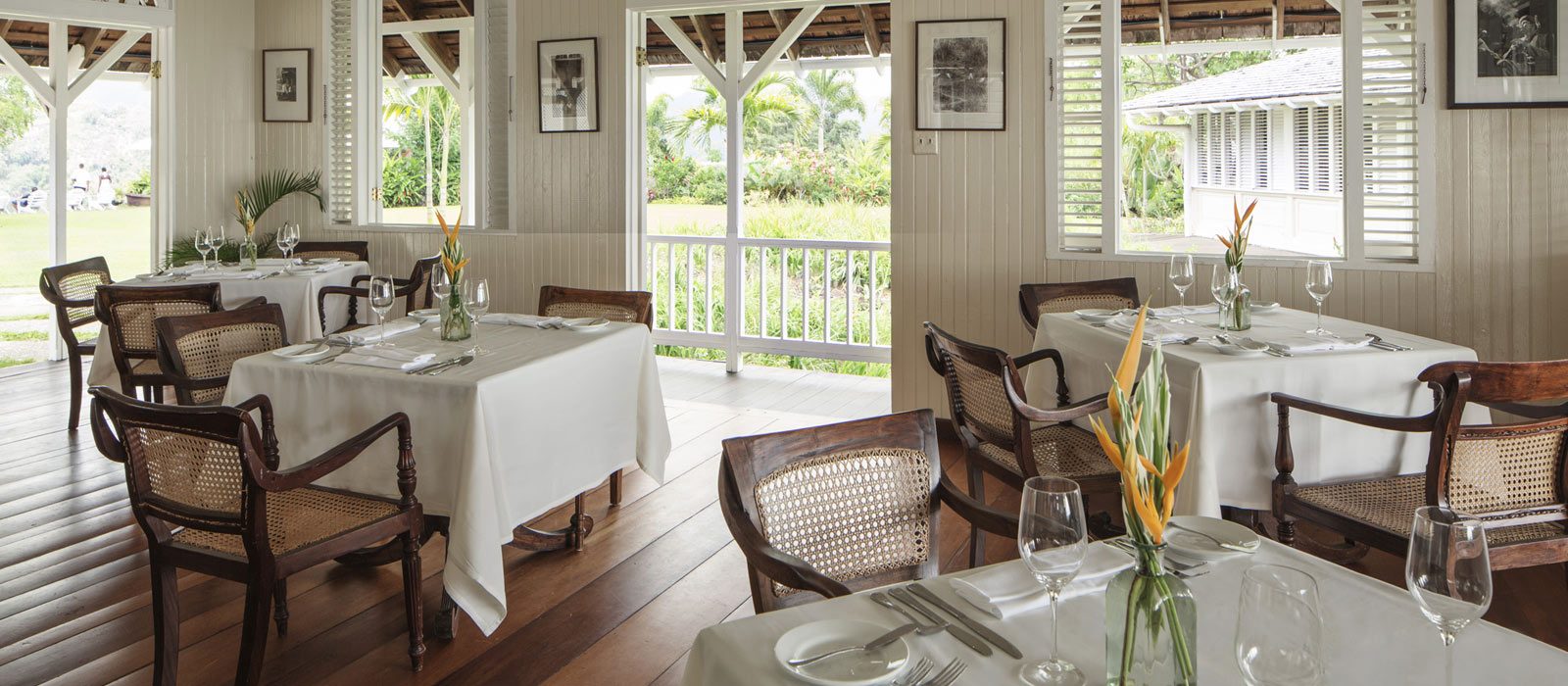 Strawberry Hill, at the table