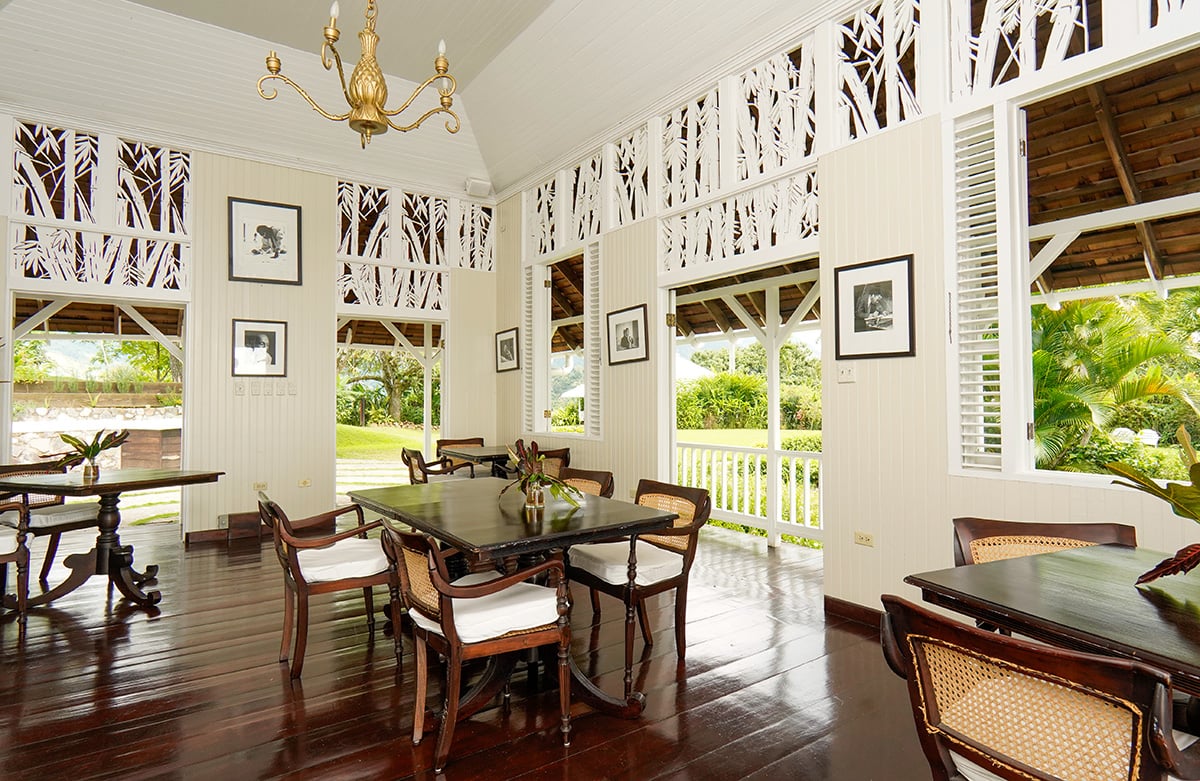 Strawberry Hill, at the table