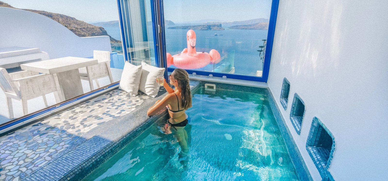 Astarte Suites, the pool