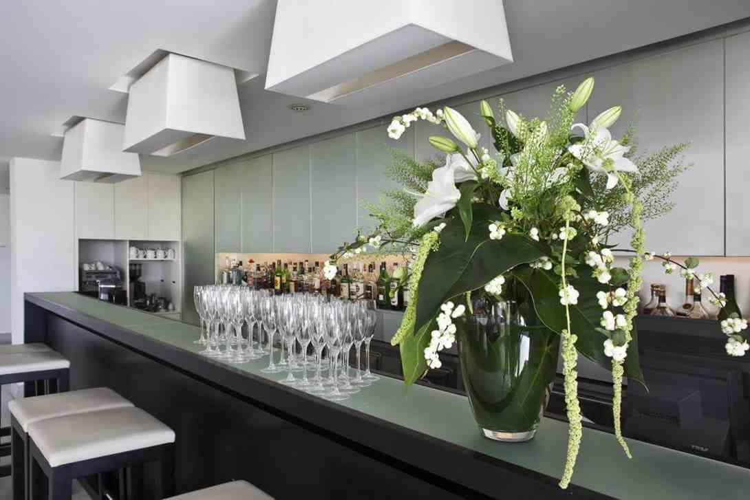 Almyra Hotel, at the table
