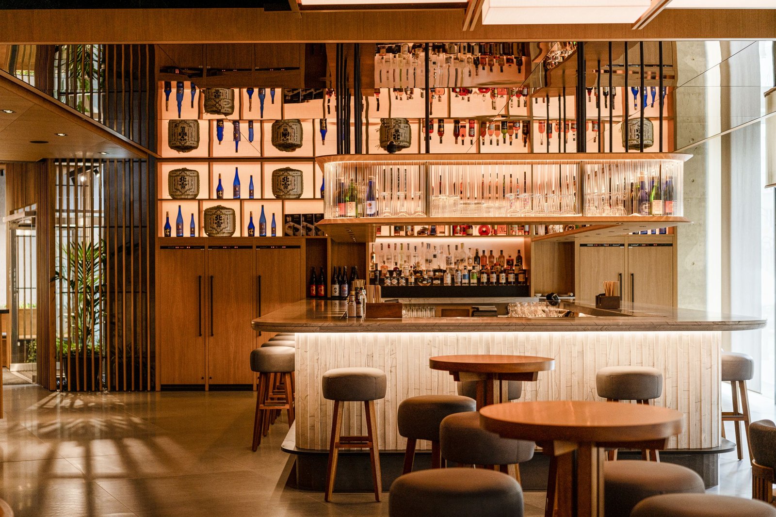 Nobu Hotel, at the table