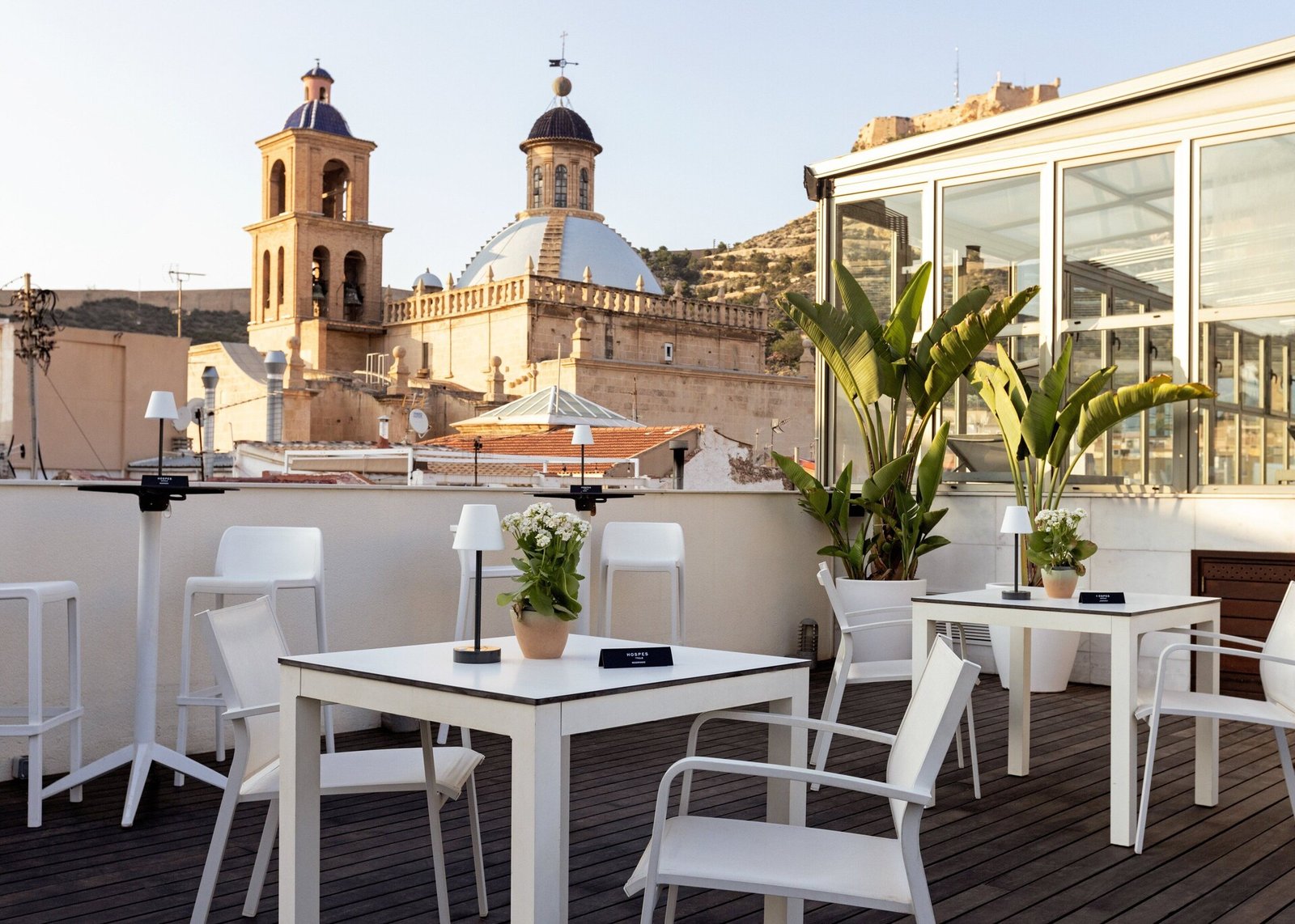 Hotel Hospes Amérigo, at the table