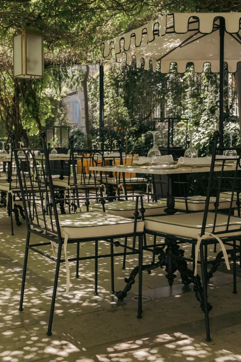 Hospes Palacio de los Patos, restaurante y terraza los patos