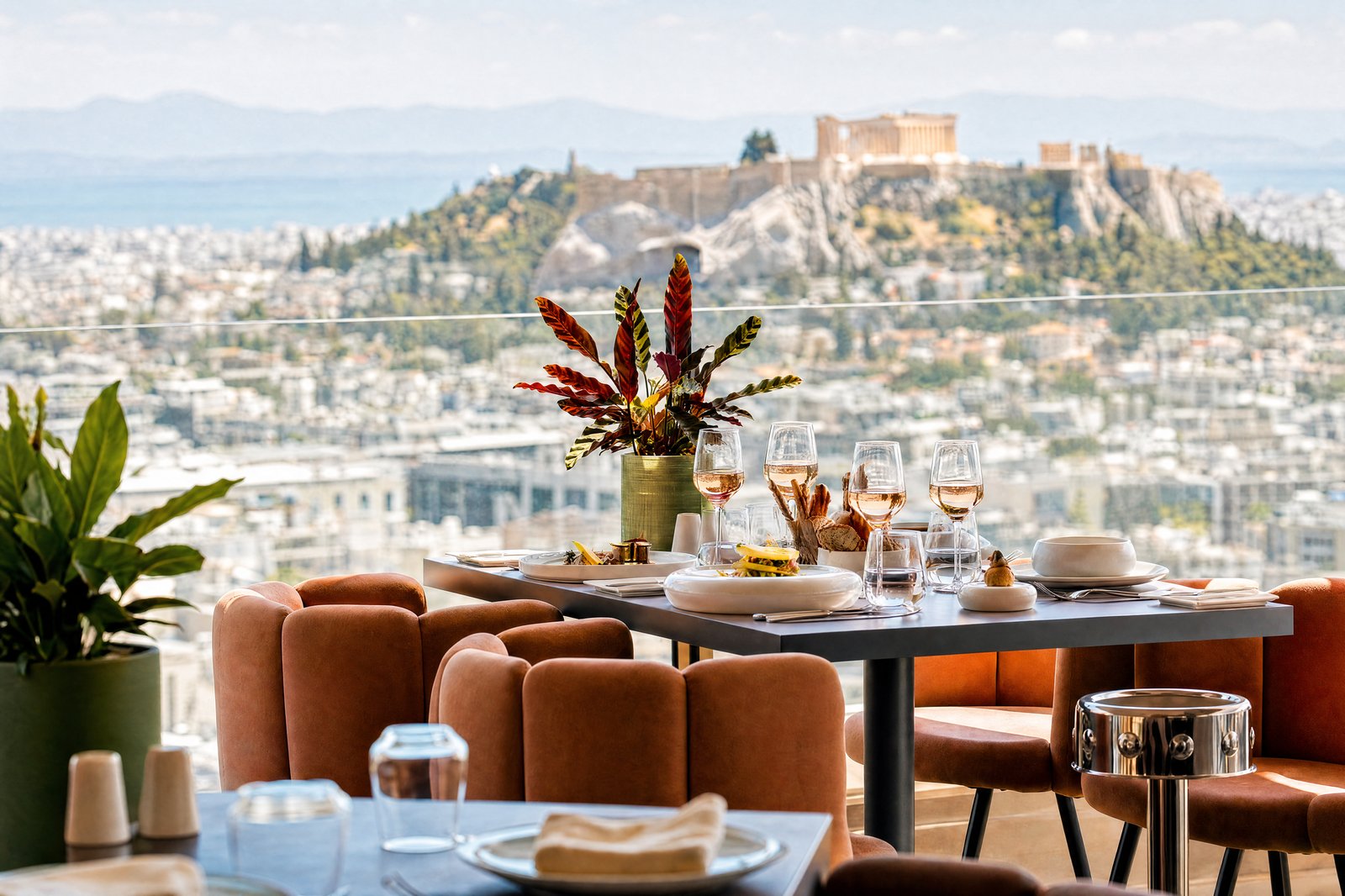 St George Lycabettus Lifestyle Hotel, at the table