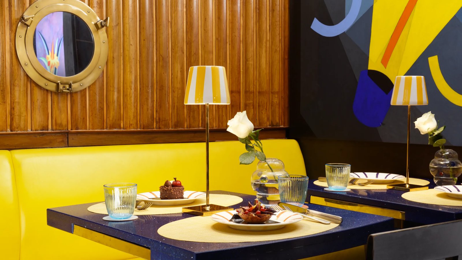 Ca' Pisani Deco Design Hotel, ristorante bar la rivista