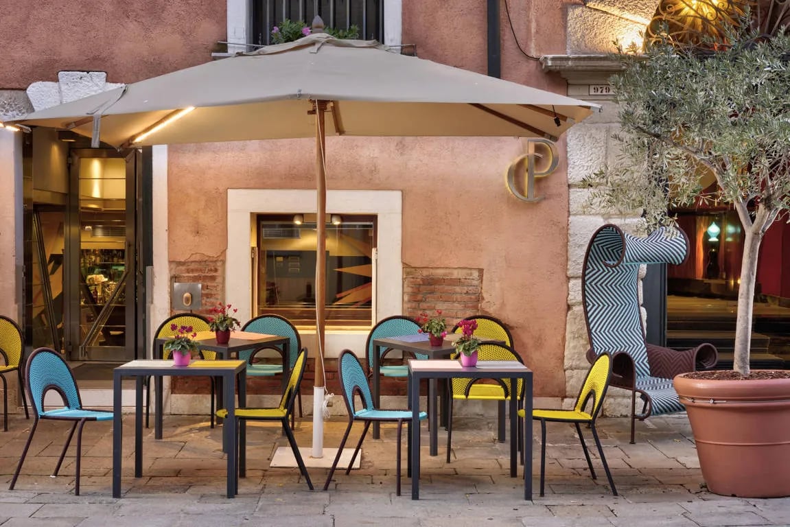 Ca' Pisani Deco Design Hotel, at the table