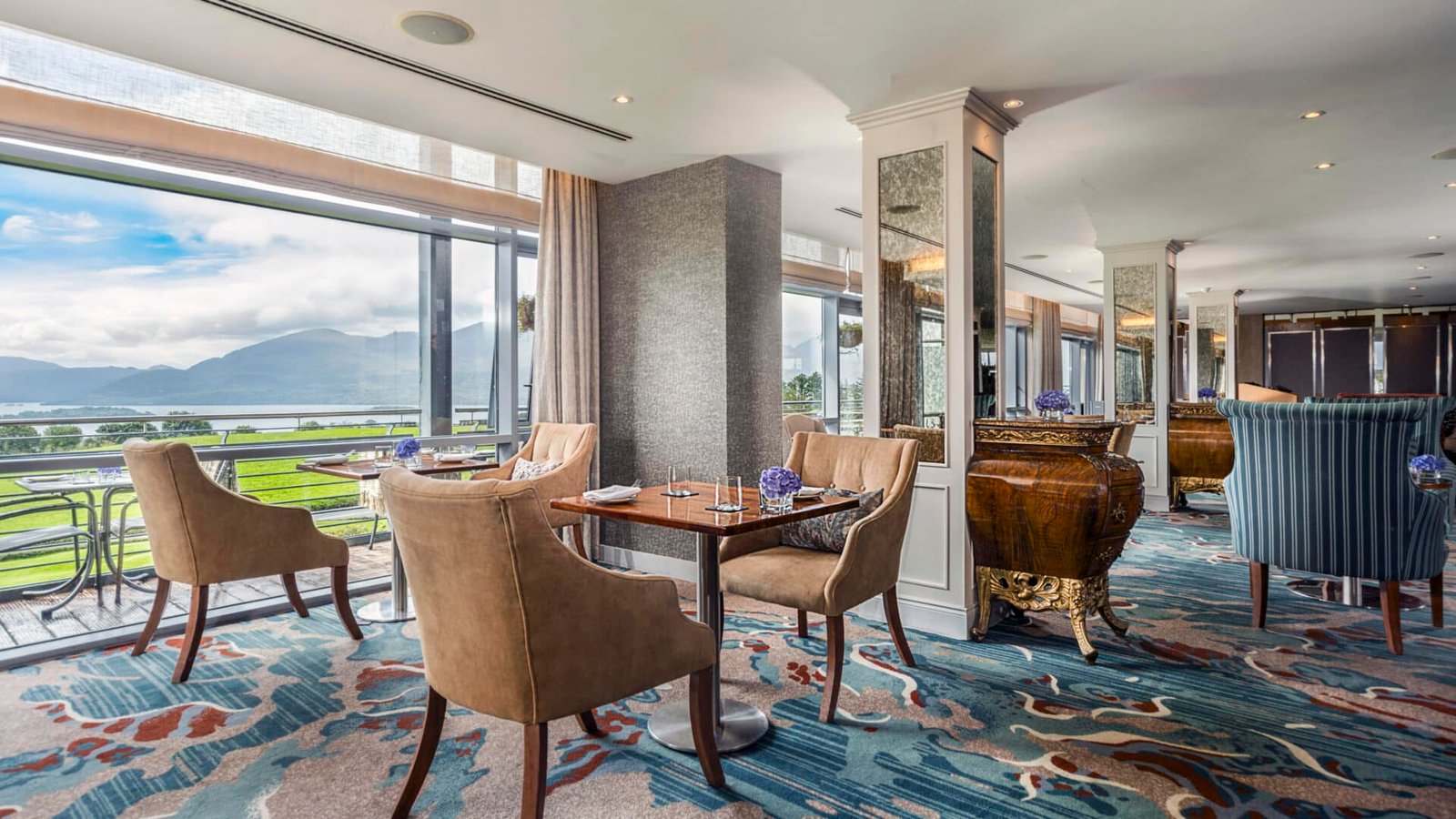 Aghadoe Heights Hotel & Spa, the lake room restaurant