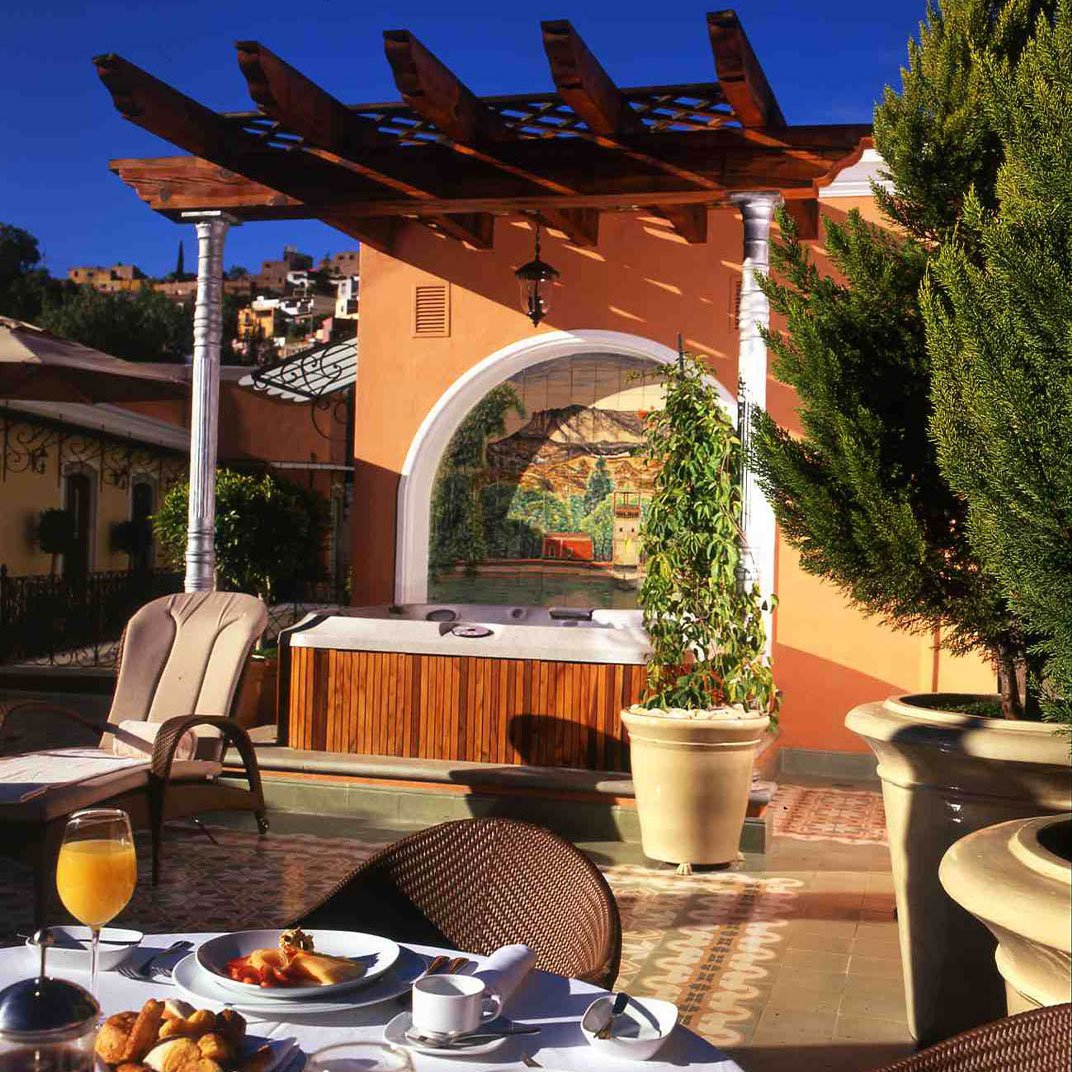 Hotel Villa María Cristina, the spa