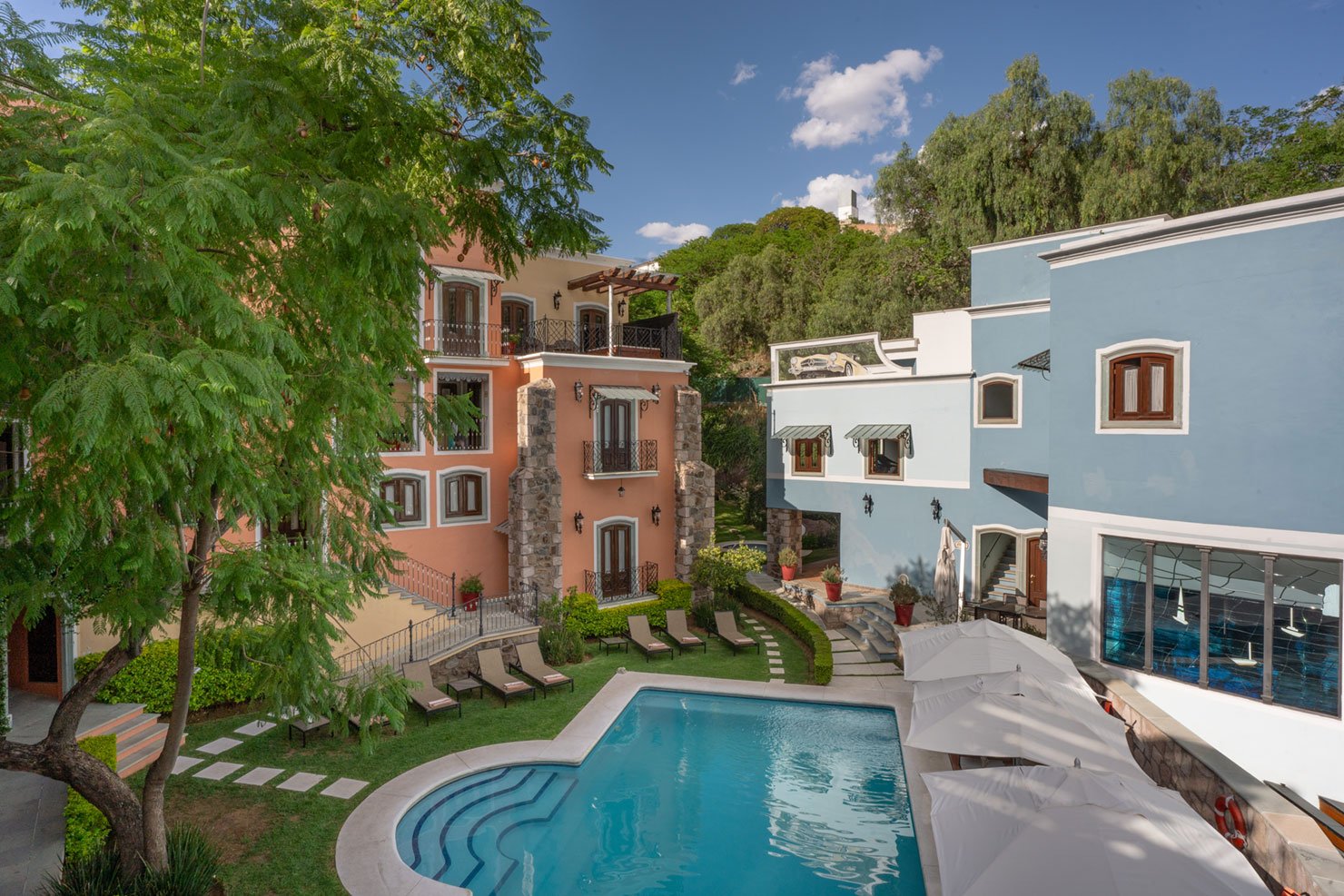 Hotel Villa María Cristina, how it began