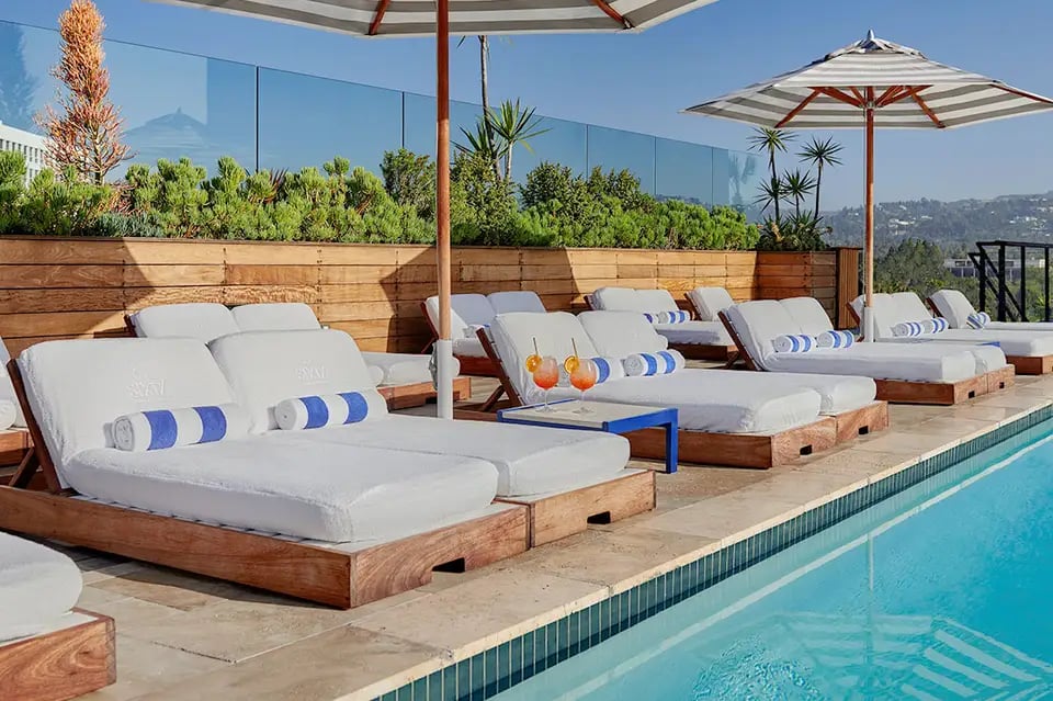 SIXTY Beverly Hills, the pool