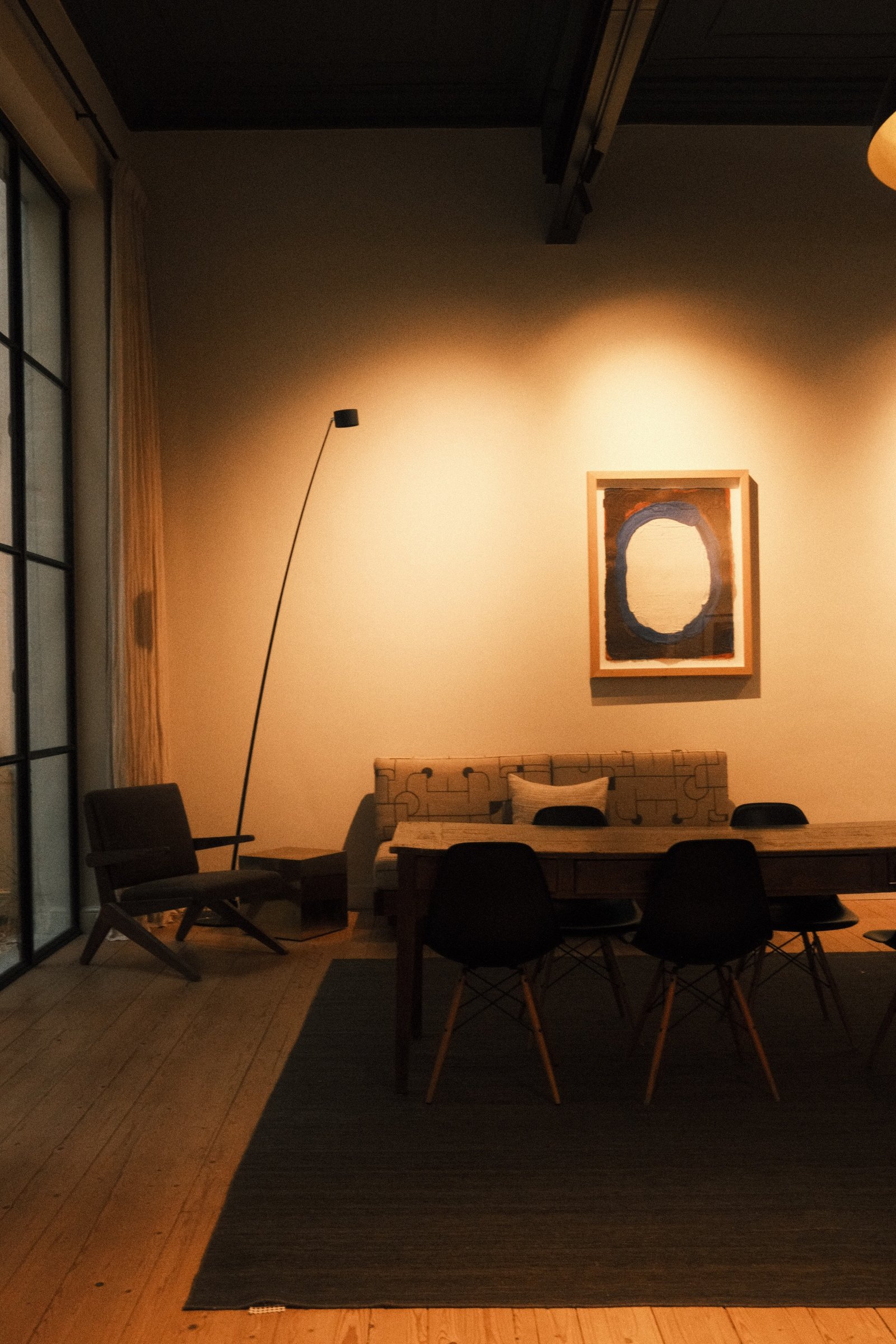 Hotel Julien, at the table