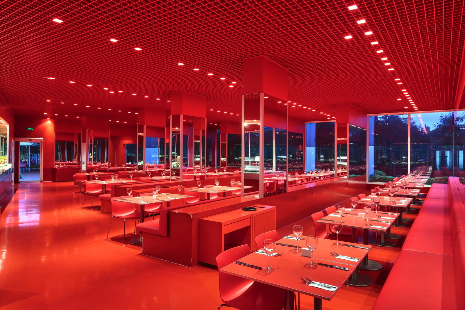 Hotel Su, kırmızı restoran