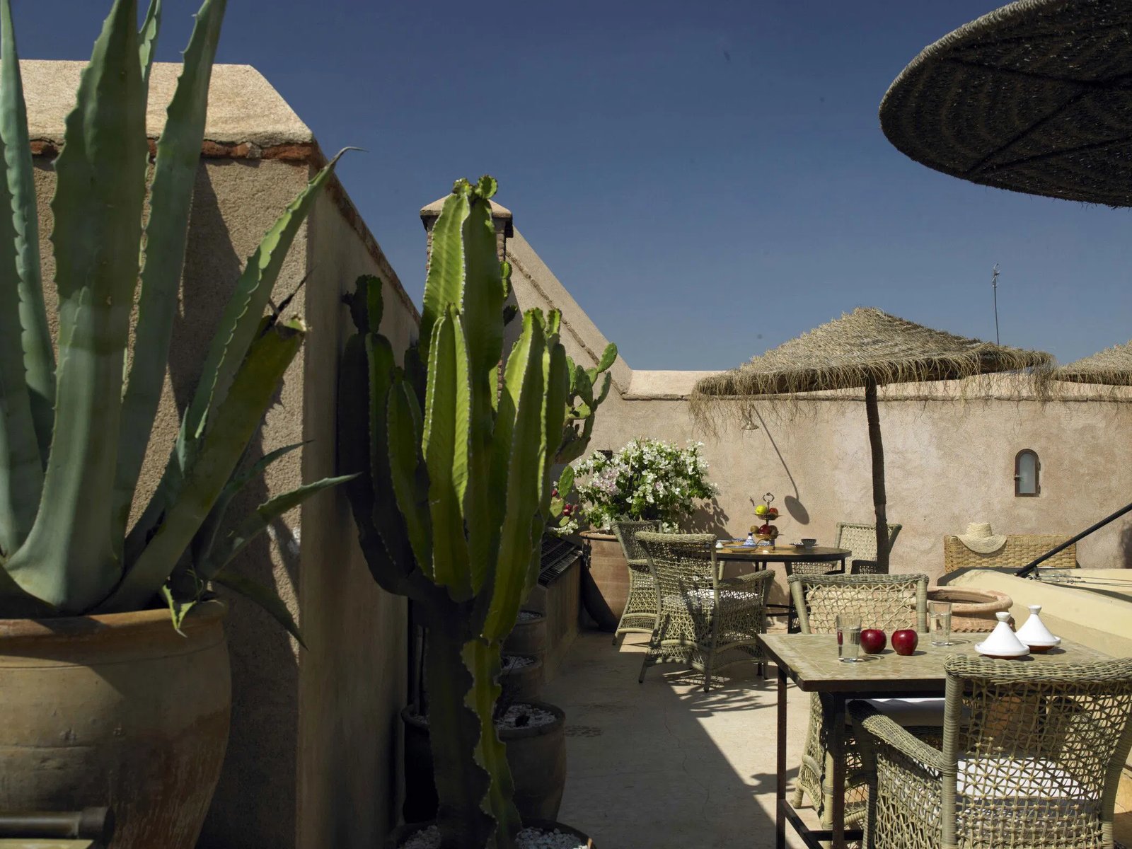 Ryad Dyor, rooftop restaurant