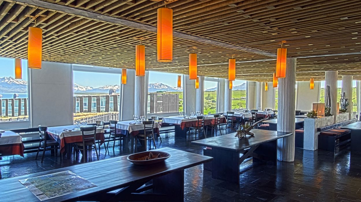Remota Patagonia Lodge, restaurante remota