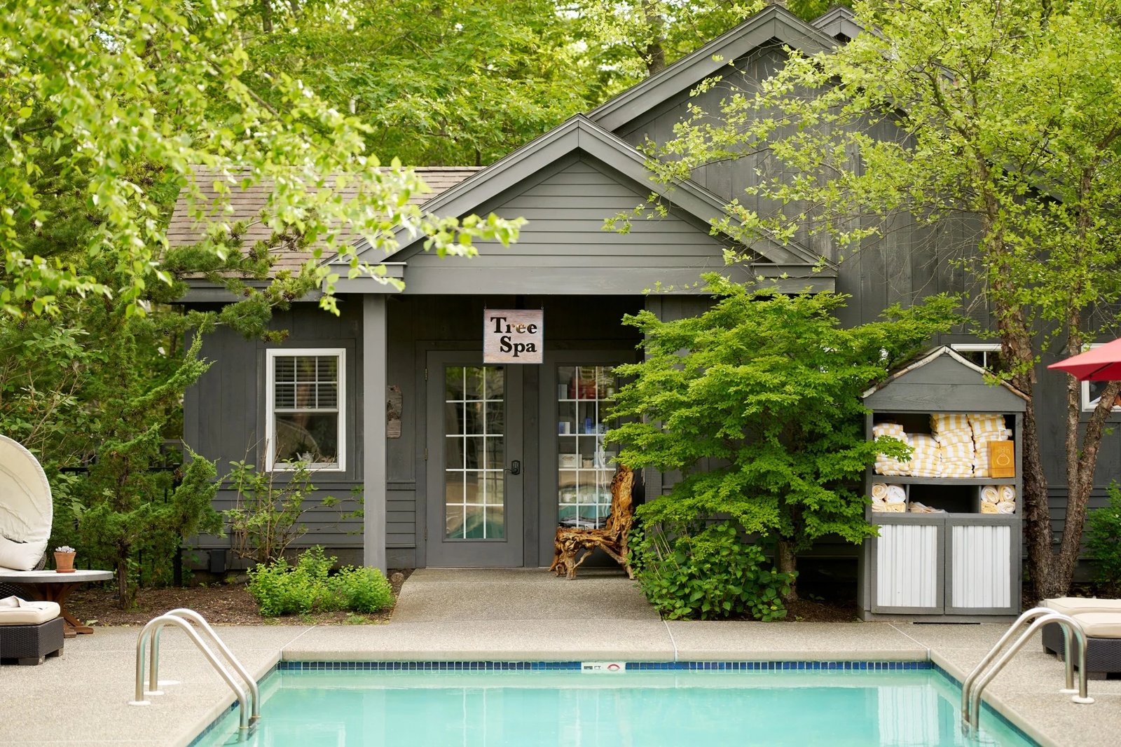 Hidden Pond, the pool