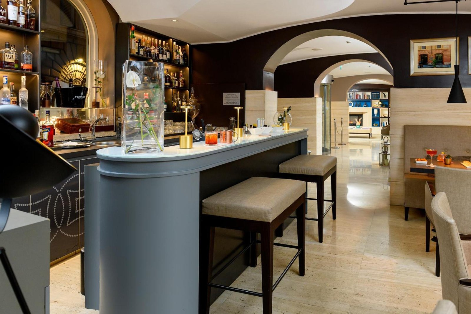Hotel Indigo Rome - St. George by IHG, i sofà bar & lounge