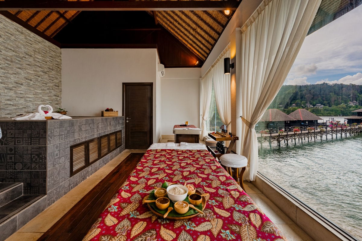 Gayana Marine Resort, the spa