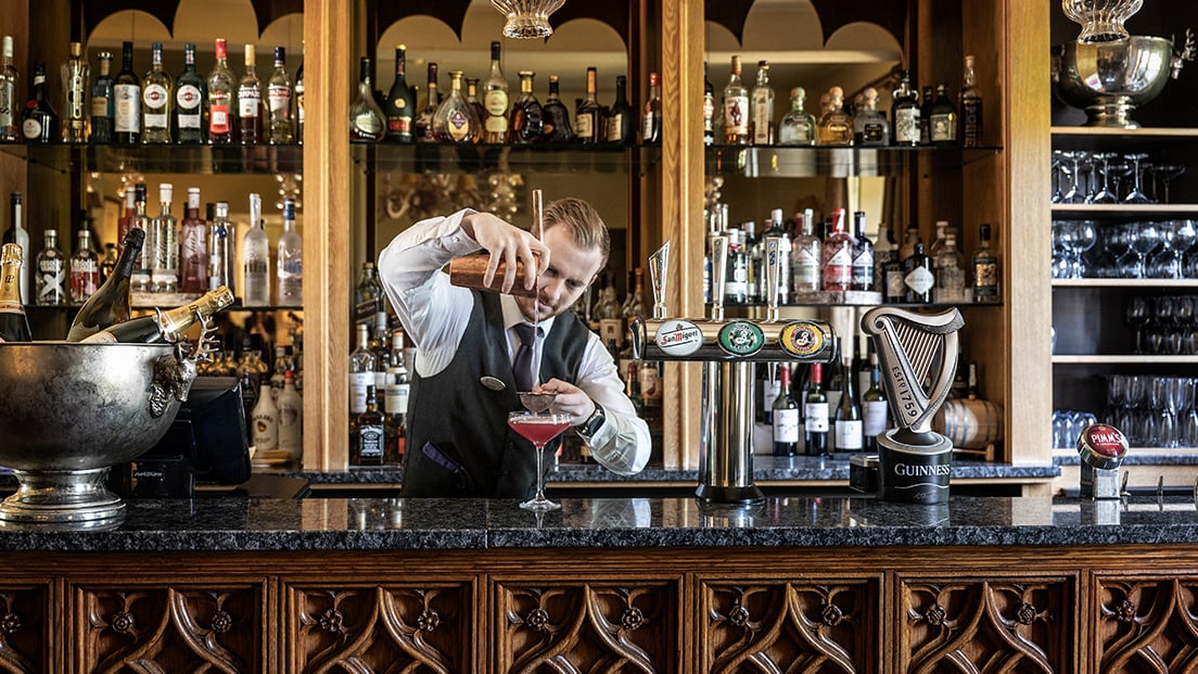 Fawsley Hall Hotel & Spa, the tudor bar & brasserie