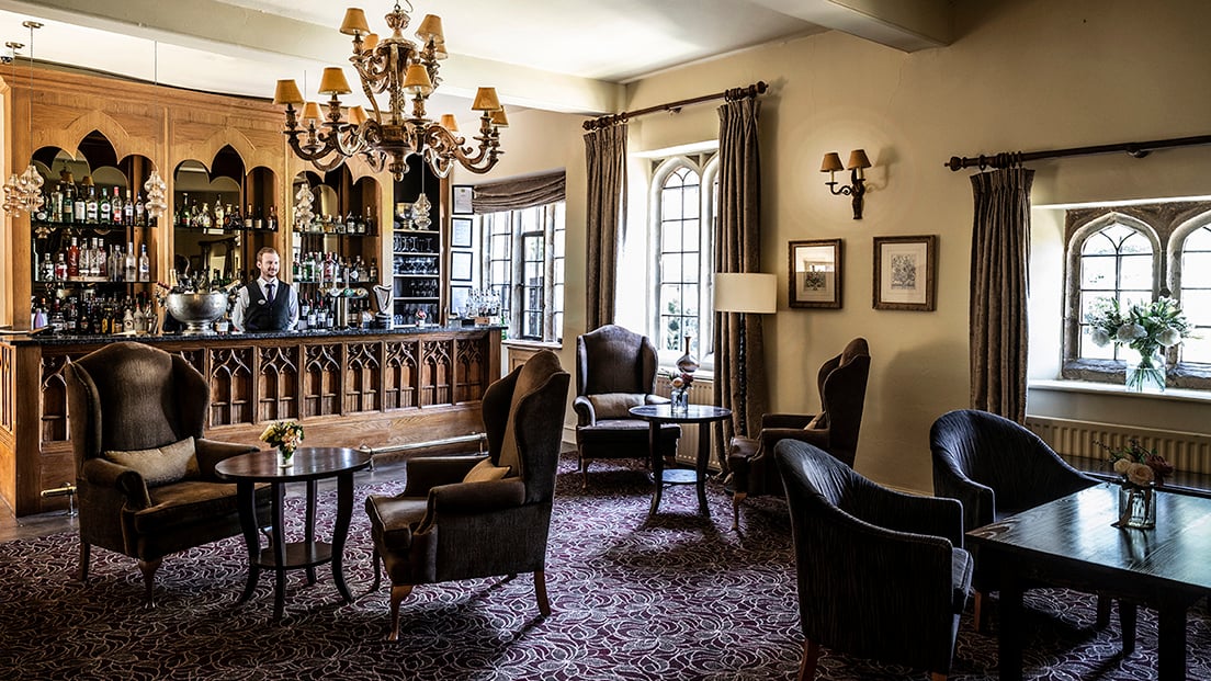 Fawsley Hall Hotel & Spa, the tudor bar & brasserie