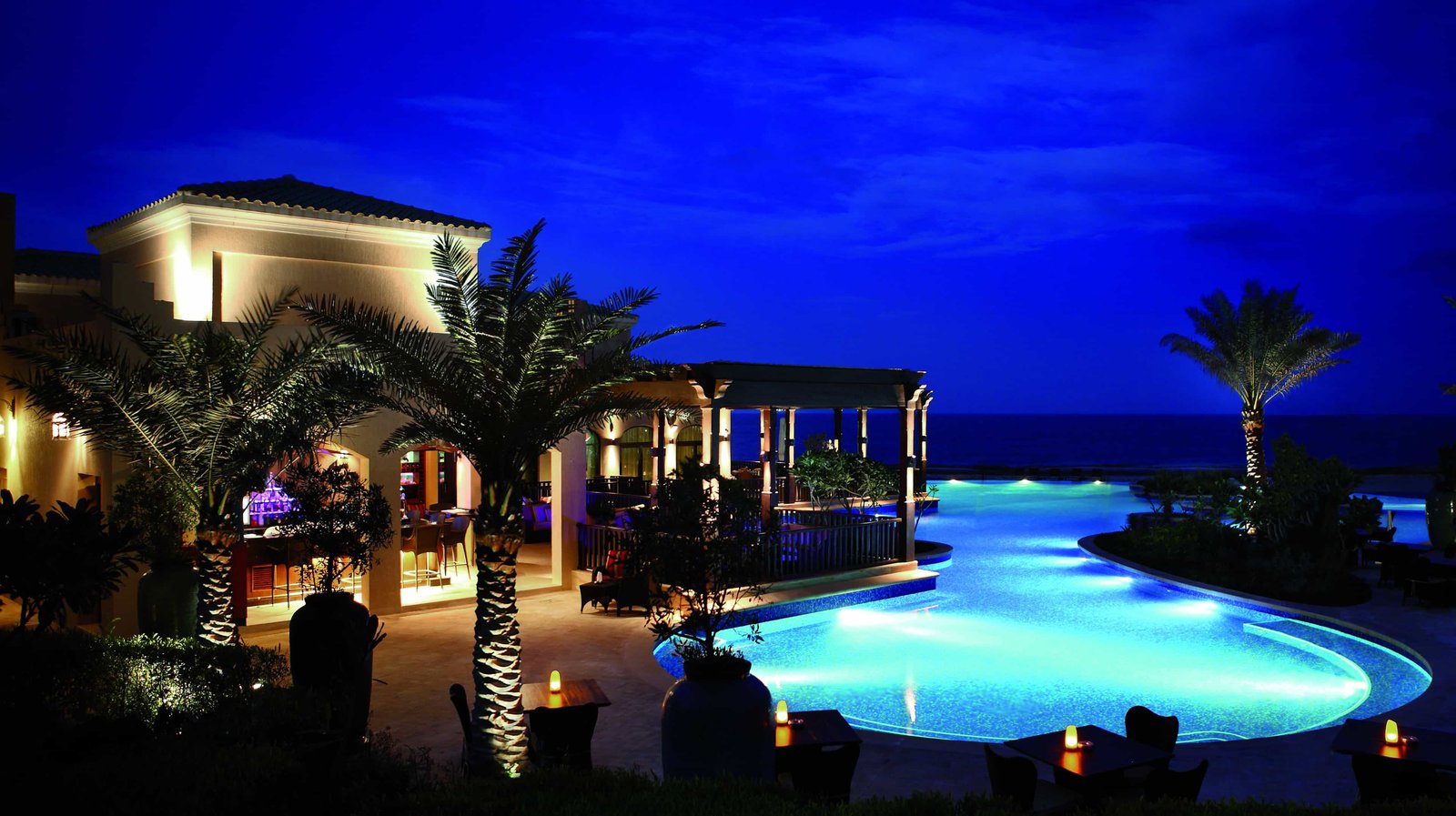 Desert Islands Resort & Spa by Anantara, at the table