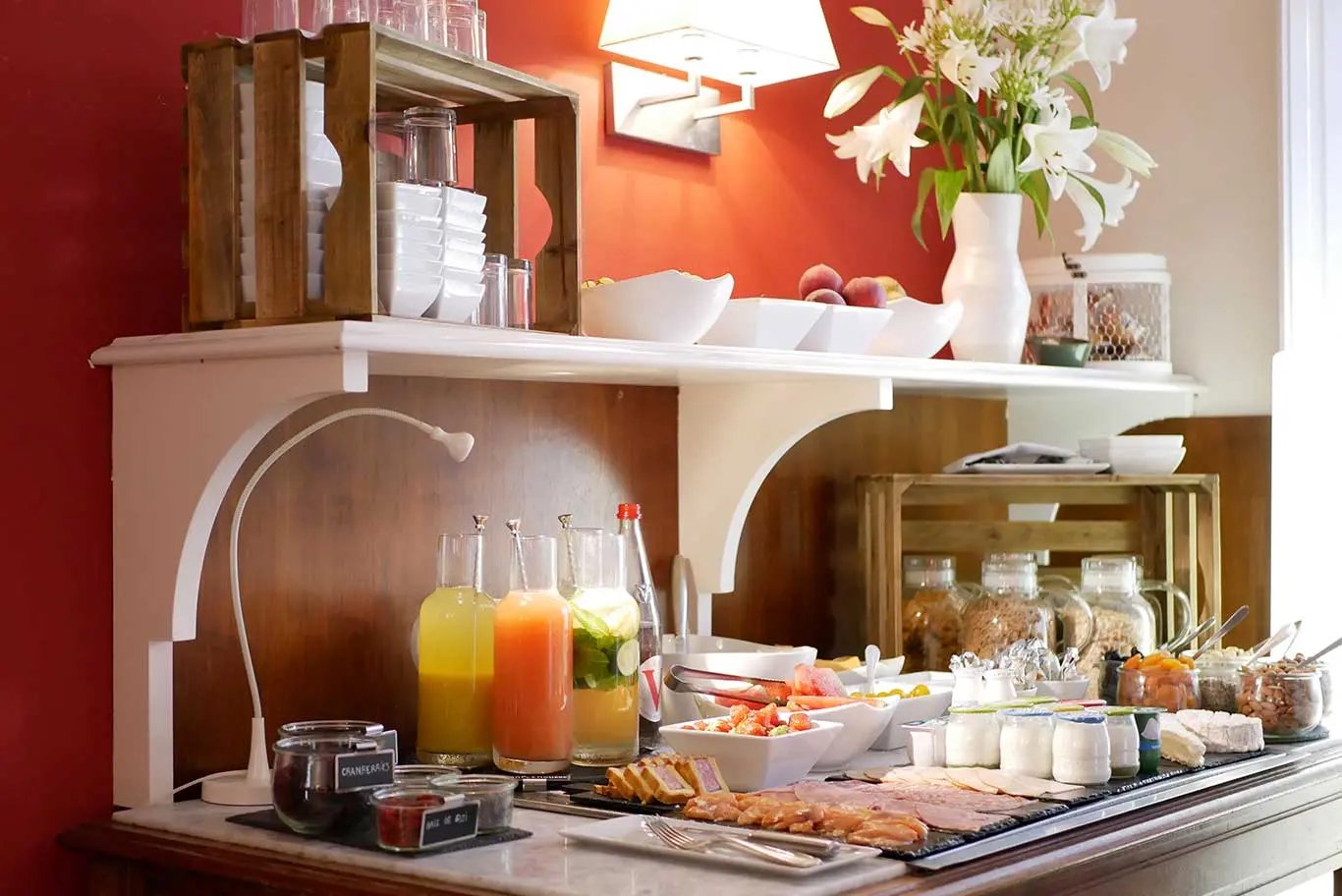 Boutique Hôtel Cézanne, the cézanne breakfast room