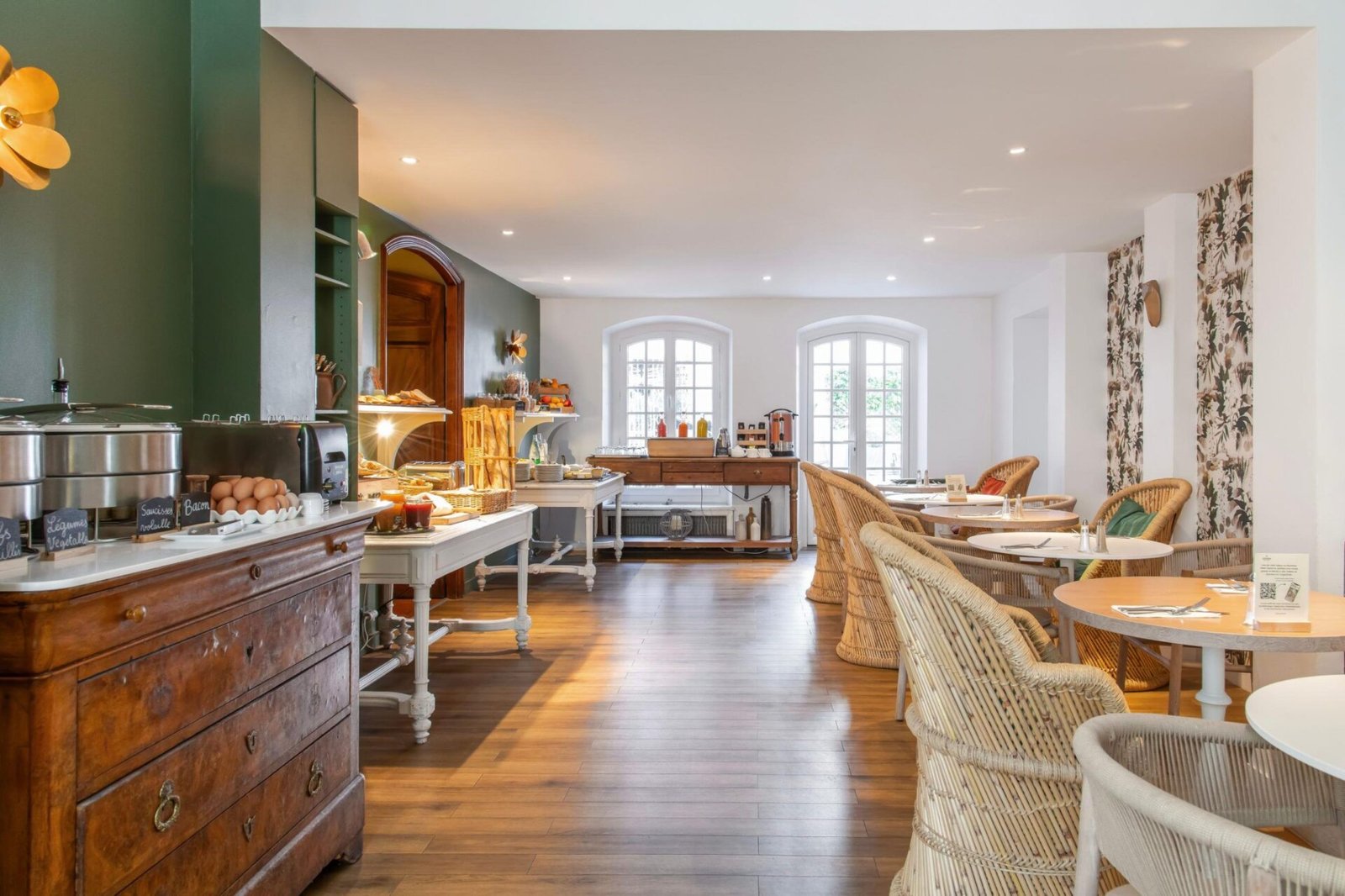 Boutique Hôtel Cézanne, the cézanne breakfast room