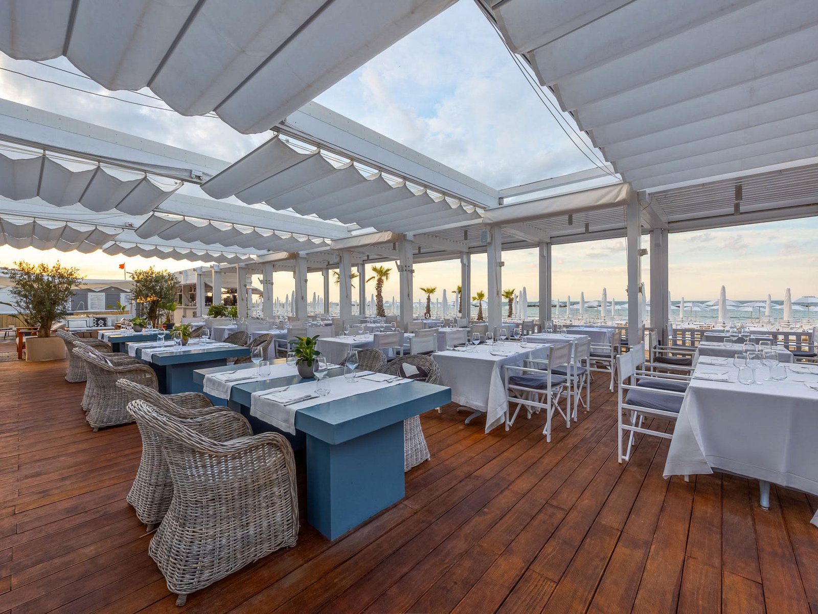 Excelsior Hotel, Spa, & Beach, at the table