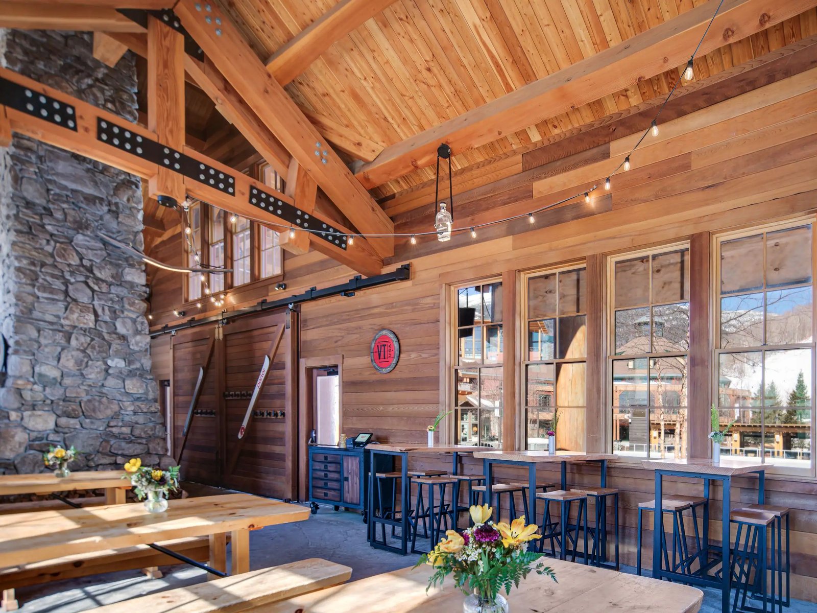 The Lodge at Spruce Peak, a Destination by Hyatt Hotel, at the table
