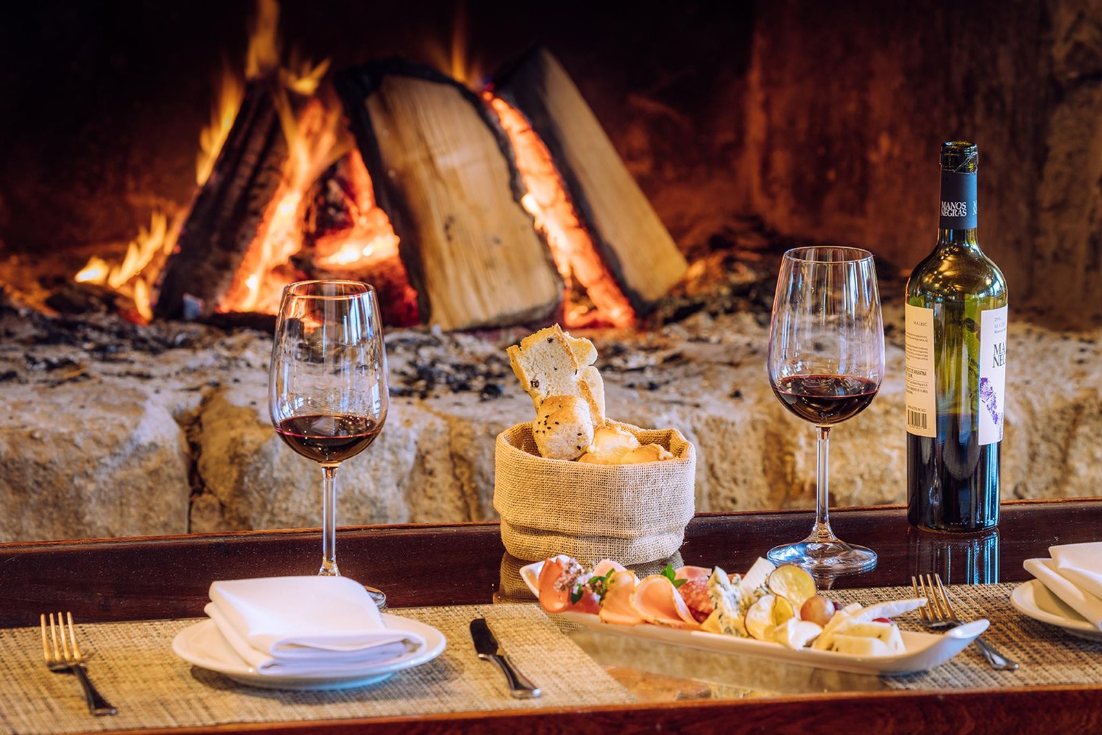 Los Cauquenes Resort + Spa + Experiences, at the table