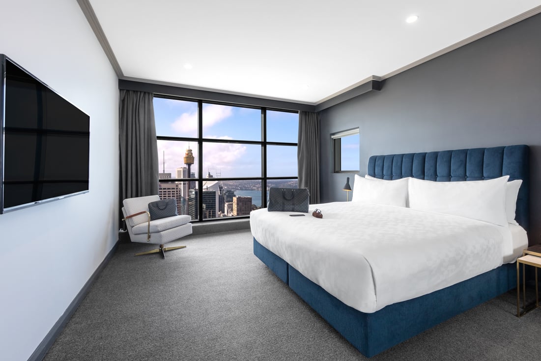 Meriton Suites World Tower — rooms
