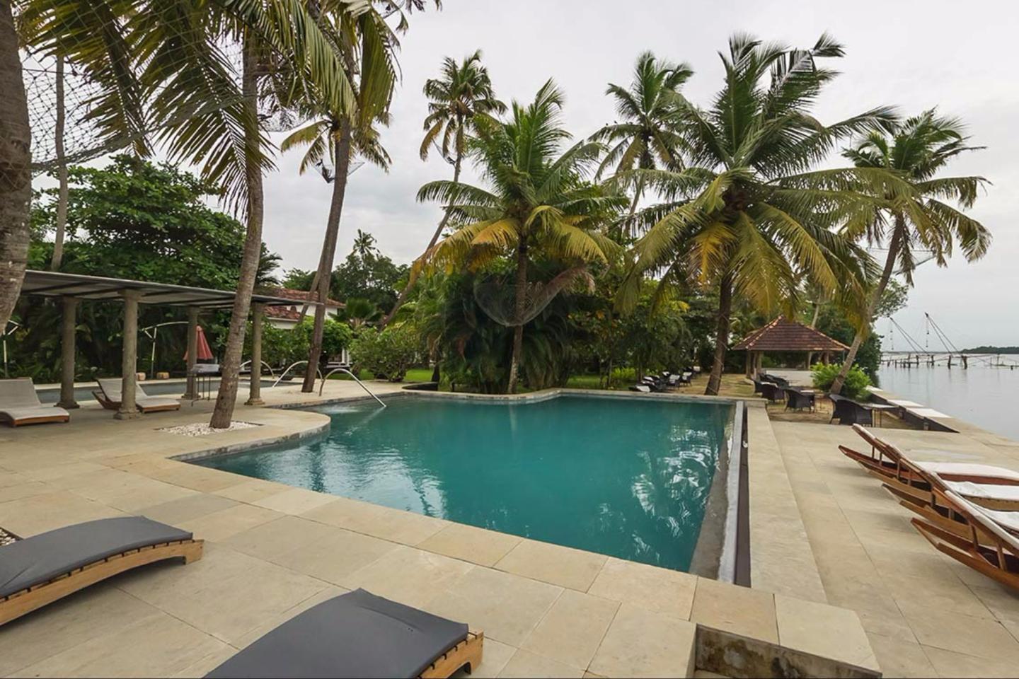 Purity @ Lake Vembanad, the pool