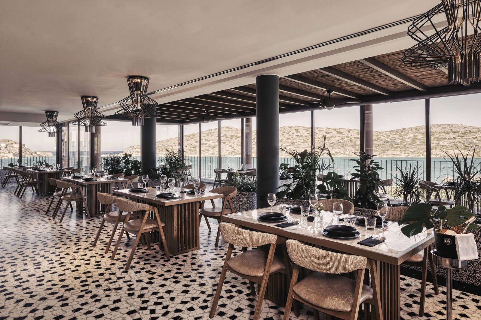 Domes of Elounda, Autograph Collection, at the table